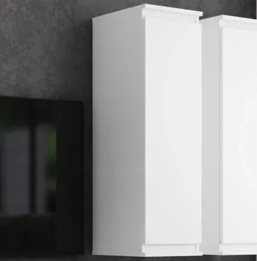 Nástenná skrinka Carlos, biela, 28 cm%