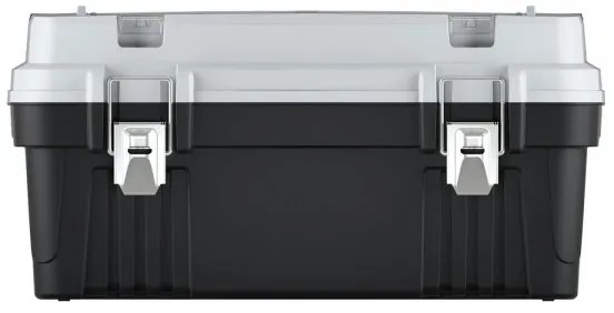 Kufor na náradie s kovovým držadlom a zámkami 54 × 27,8 × 26,9 cm, krabičky