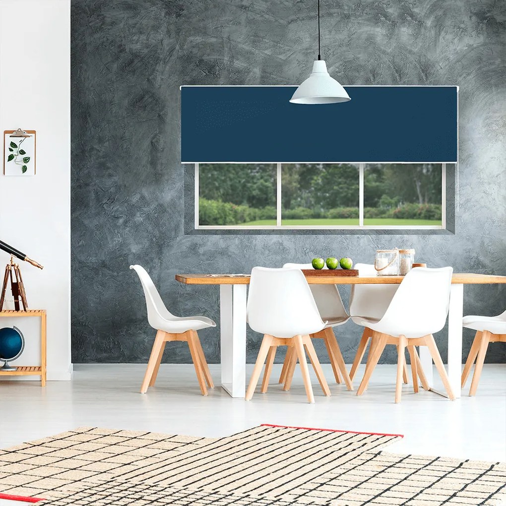 FOA Termo roleta, STANDARD, Námornícka modrá, T 022 , 38 x 220 cm