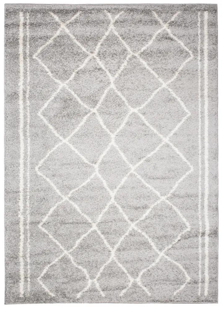 Kusový koberec Shaggy Pata šedý 240x330cm