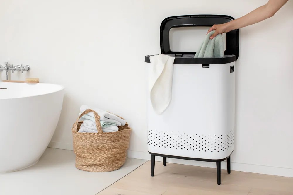 Brabantia Kôš na bielizeň Bo 2x45L biela