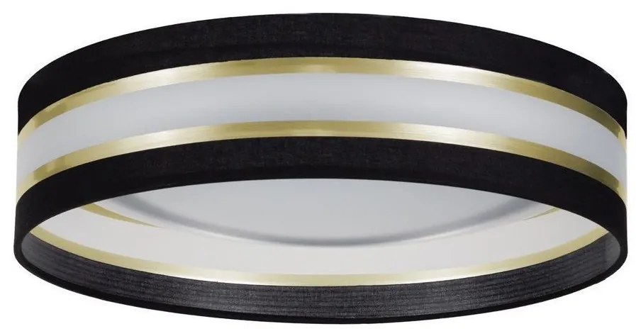 LED Stmievateľné stropné svietidlo SMART CORAL GOLD LED/24W/230V čierna/zlatá + DO