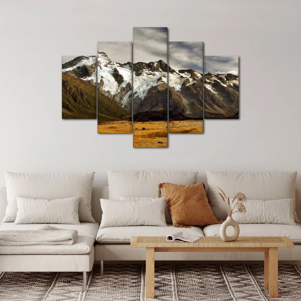 Obraz hory Sefton, Nový Zéland (150x105 cm)