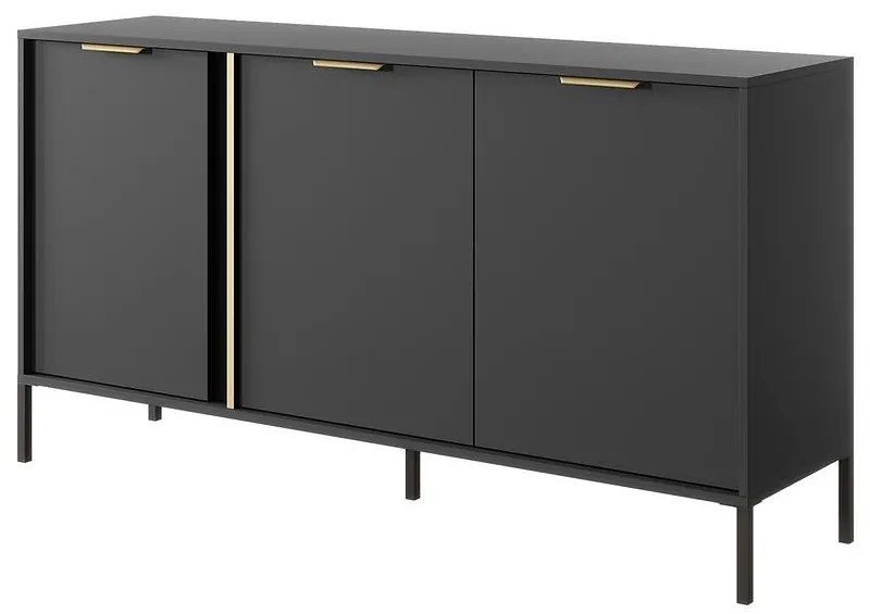 Komoda LARS 153 3D Antracit