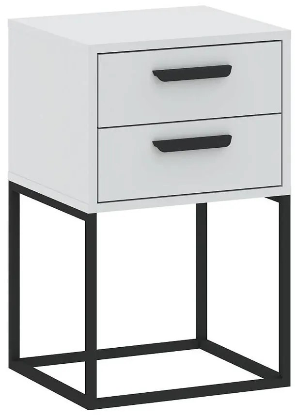 Nočný stolík 2S-40 biela