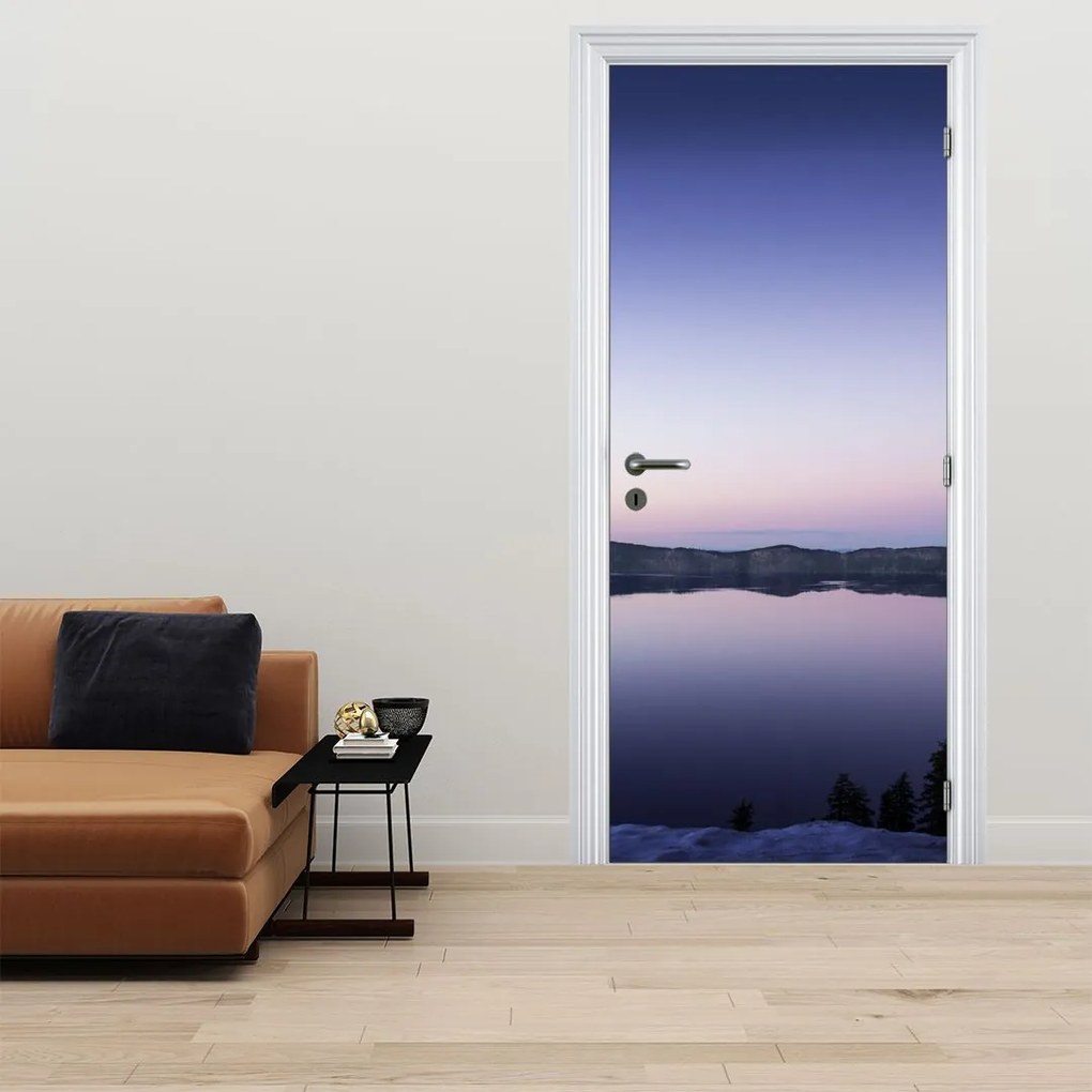 Fototapeta na dvere - Jazero (95x205cm)