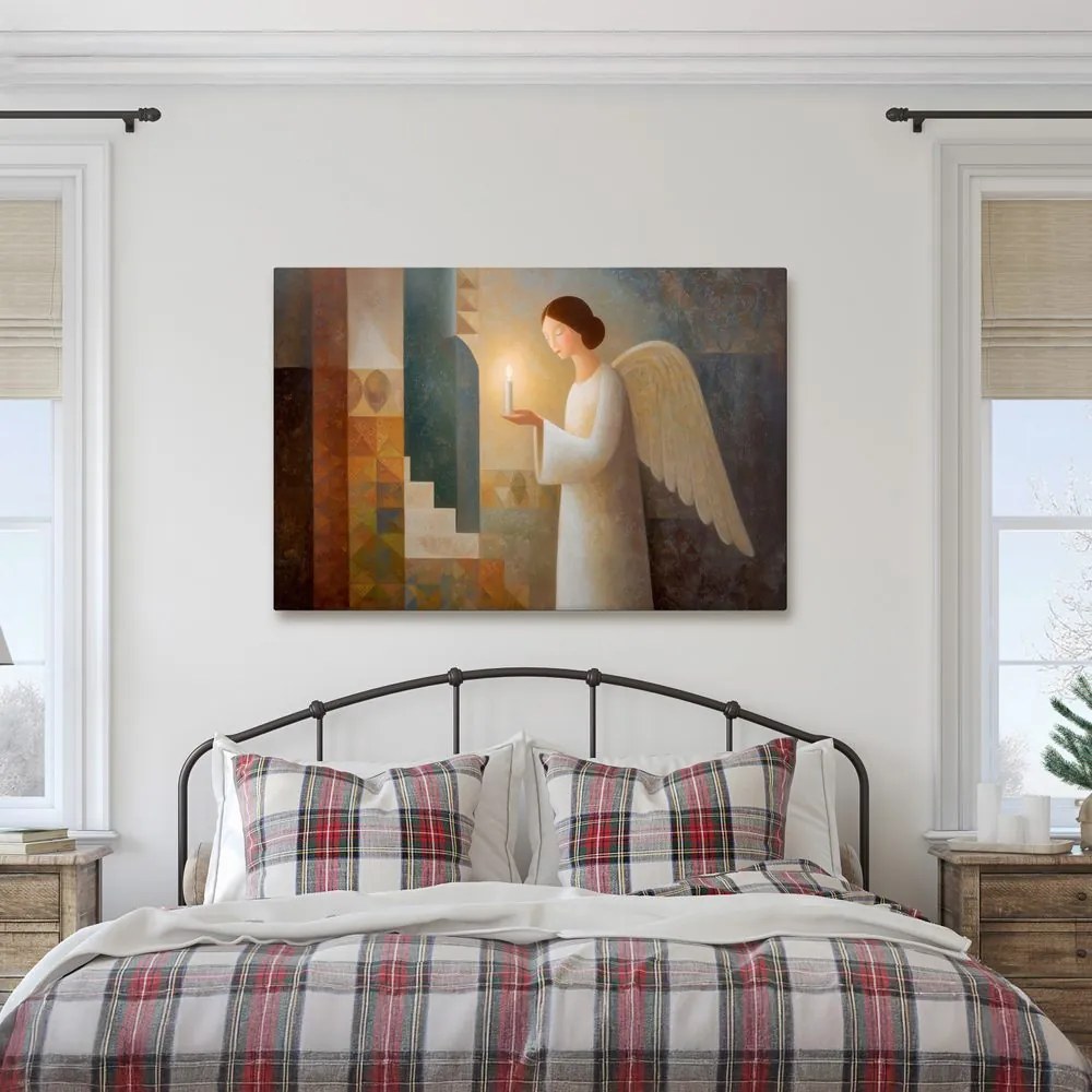 Vianočný obraz ochranný anjel