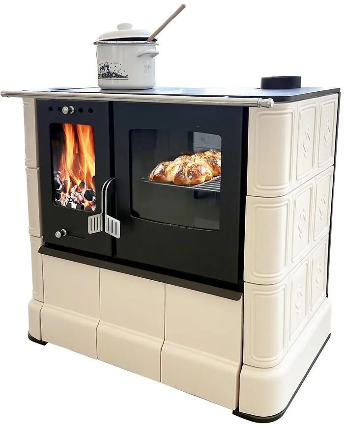 Sporák oceľová kachľová Steyr Sparherd Sand