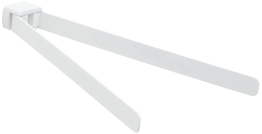 Gedy Gedy, PIRENEI dvojitý držiak uterákov otočný 350mm, biela matná, PI2302