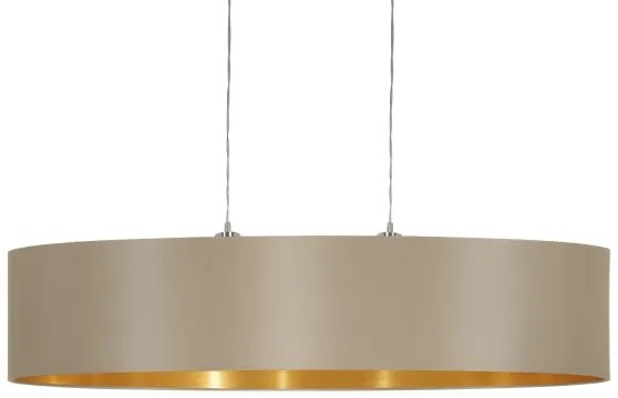 Eglo 31618 - Luster na lanku MASERLO 2xE27/60W/230V