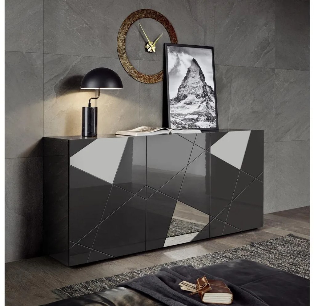 Komoda TAVRI antracit