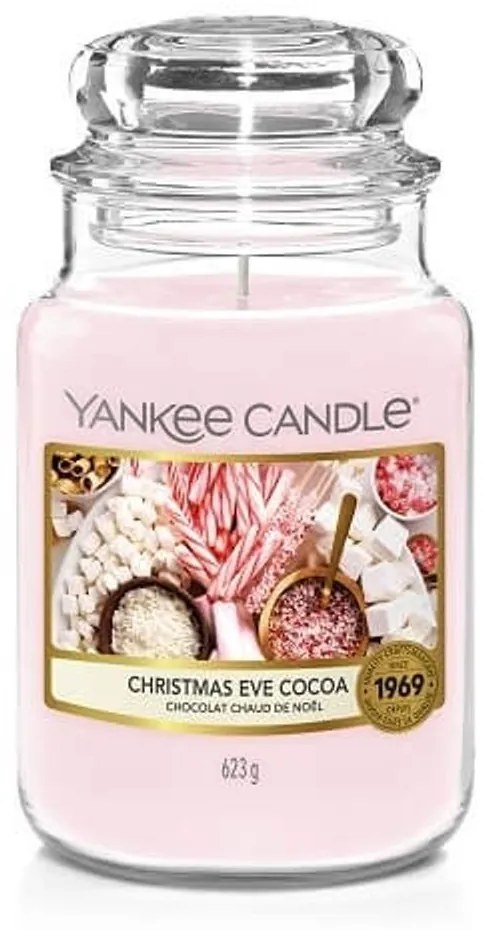 Yankee Candle - Classic vonná sviečka Christmas Eve Cocoa 623 g