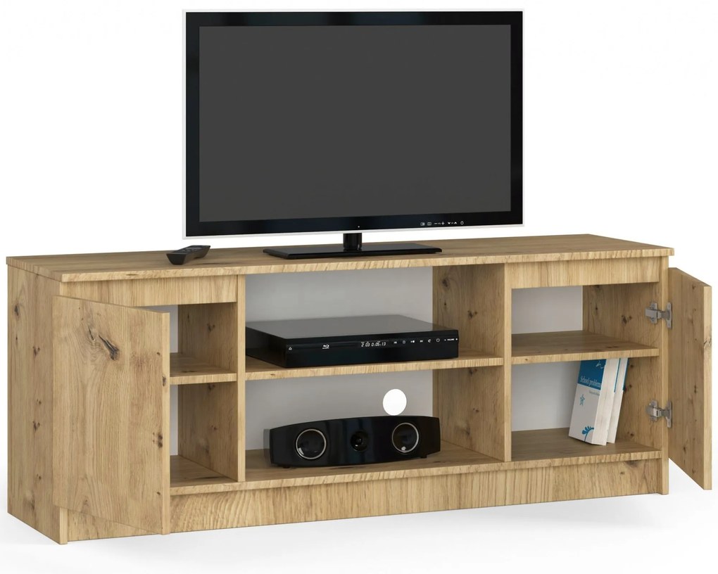 TV stolík Kenji (dub artisan). Akcia -14%. Vlastná spoľahlivá doprava až k Vám domov. 1070724