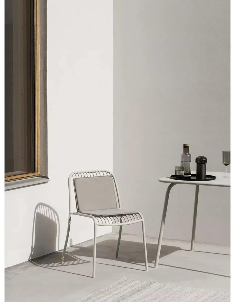 Blomus Záhradný stolík YUA 80x80 cm svetlo šedý
