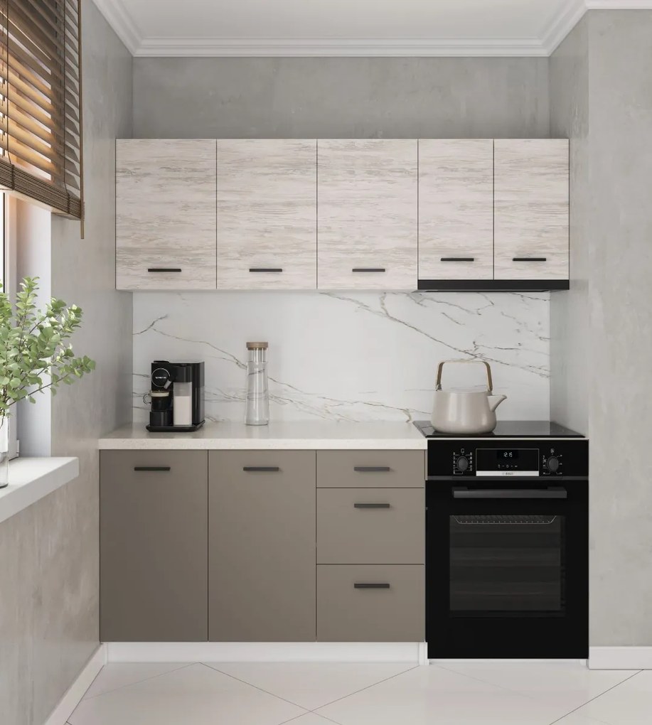 Kuchynská zostava 180 VANESA, artwood/toffi