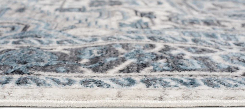 TA Koberec 3783A STRIEBORNÁ / D.GRAY MYSTIC Rozmer: 160x240 cm