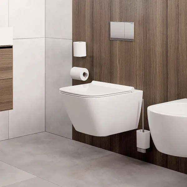 NIMCO NK set-94KN-26 - Nástenná WC štetka a držiak toaletného papiera NIKAU chróm