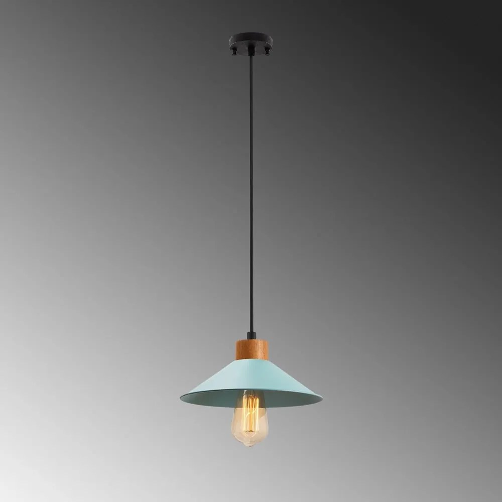 Závesné svietidlo s kovovým tienidlom ø 24 cm Gece – Opviq lights