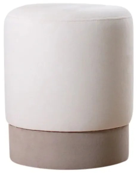 Biely taburet Ropp – Artie