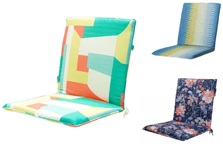 Poduška na záhradné kreslo CUSHIO 97x49 cm - viac variantov Farba: Tmavomodrá