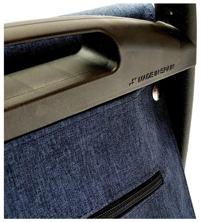 Nákupná taška na kolieskach 53 l Com Tweed Polar Black Tube – Rolser