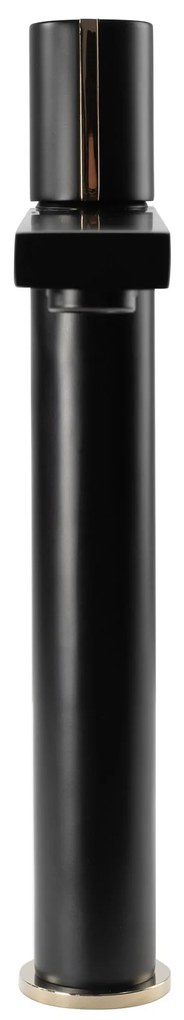 Rea ICON - Vysoká umývadlová batéria, zlatá/čierna, REA-B5681
