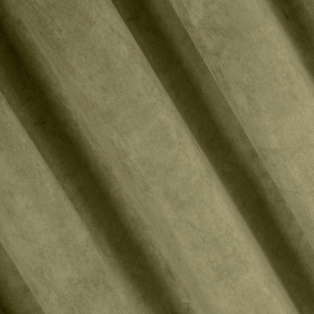 ZATEMŇOVACÍ ZÁVES NA PÁSKE RIA 140X270 CM OLIVOVÁ