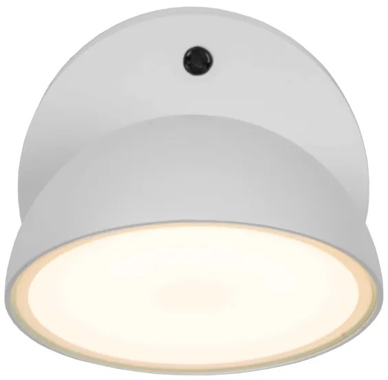 Lucide 22865/12/31 - LED Vonkajšie nástenné svietidlo FINN LED/12W/230V IP54 biela
