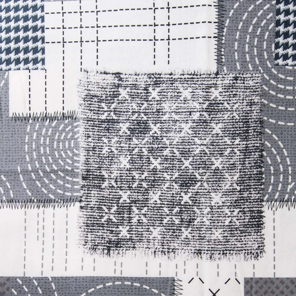 FLANELOVÉ OBLIEČKY FLANELOVE 180X200 CM, 2KS 70X80 CM VZOROVANÉ