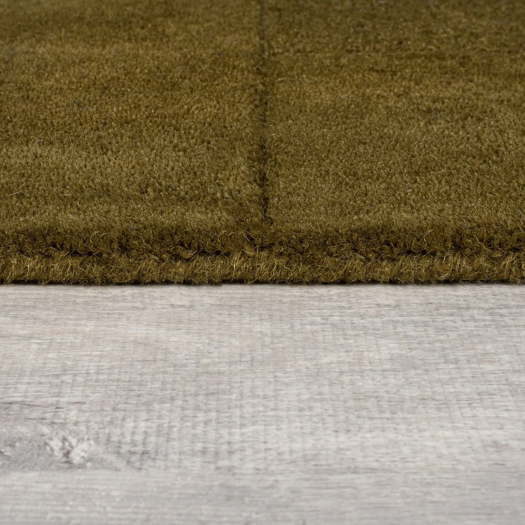 Flair Rugs, Behúň Moderno Checkerboard Green, 60x230, zelená, chodba / predsieň