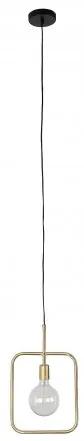 Závěsná lampa CUBO Dutchbone, mosazná Dutchbone 5300101