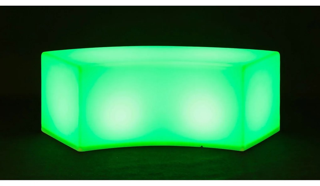 LED svietiaci taburet, 42 x 120 x 44 cm