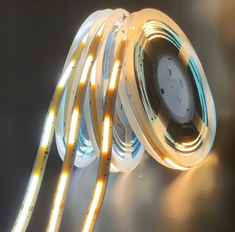 LED páska digitální COB 24V 5m 65W 3000K 1170lm digitální efekt tekoucí vody