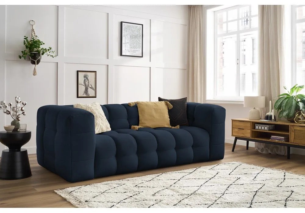 Tmavomodrá pohovka 232 cm Cloud – Bobochic Paris