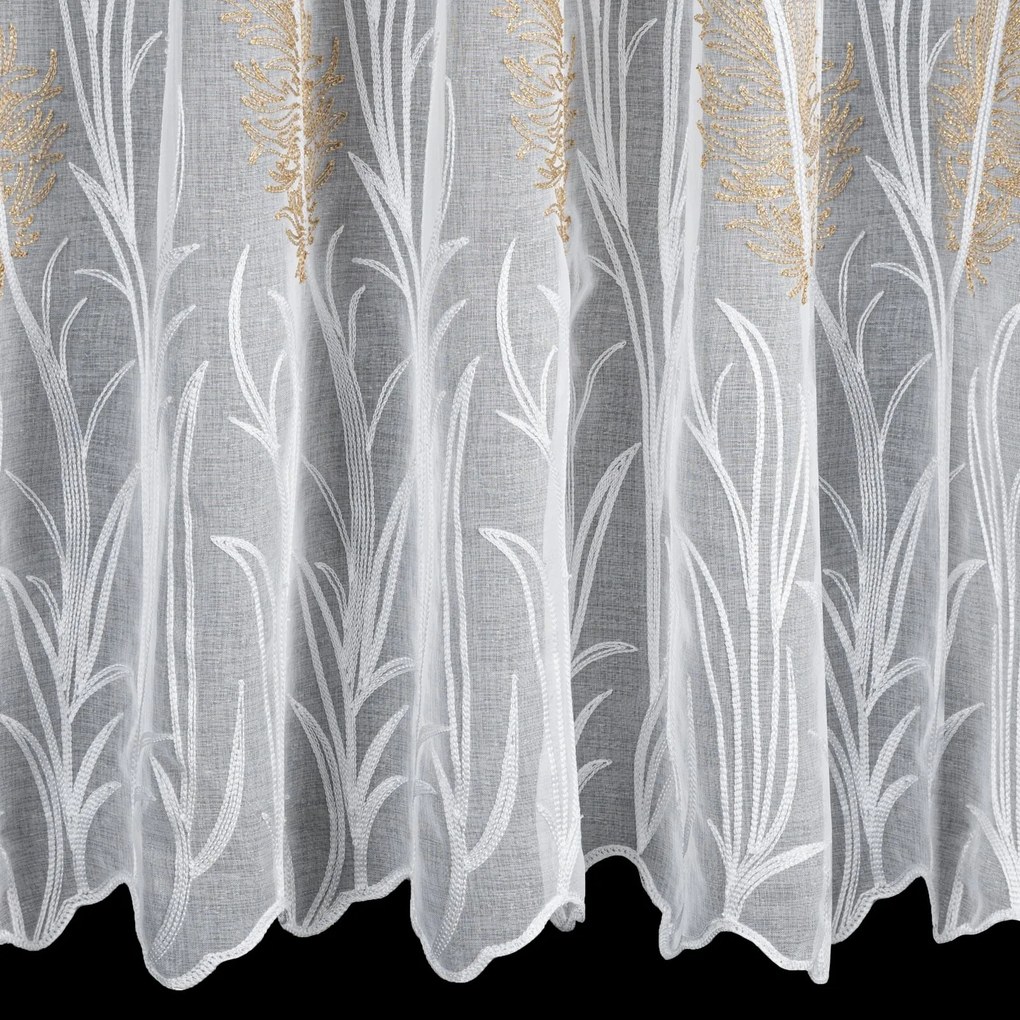 ZÁCLONA NA PÁSKE TILDA 140X270 CM LISTY