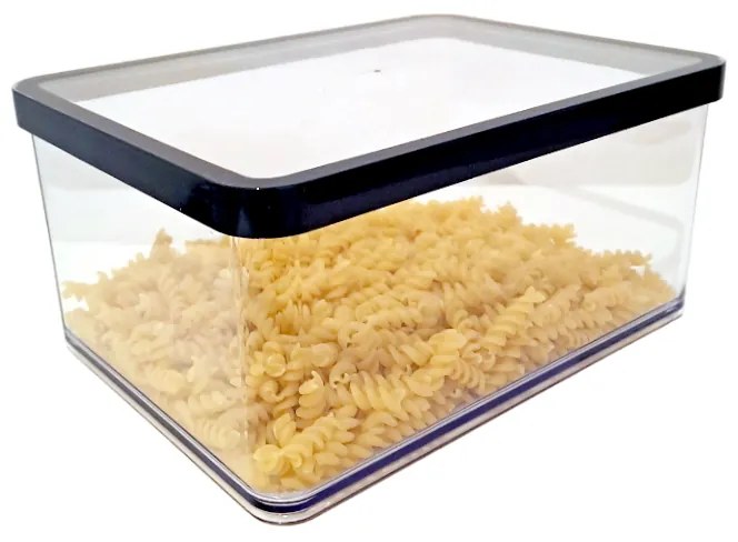 Dóza na potraviny 2,3l Rotho Loft - EXTRA Black, čierna