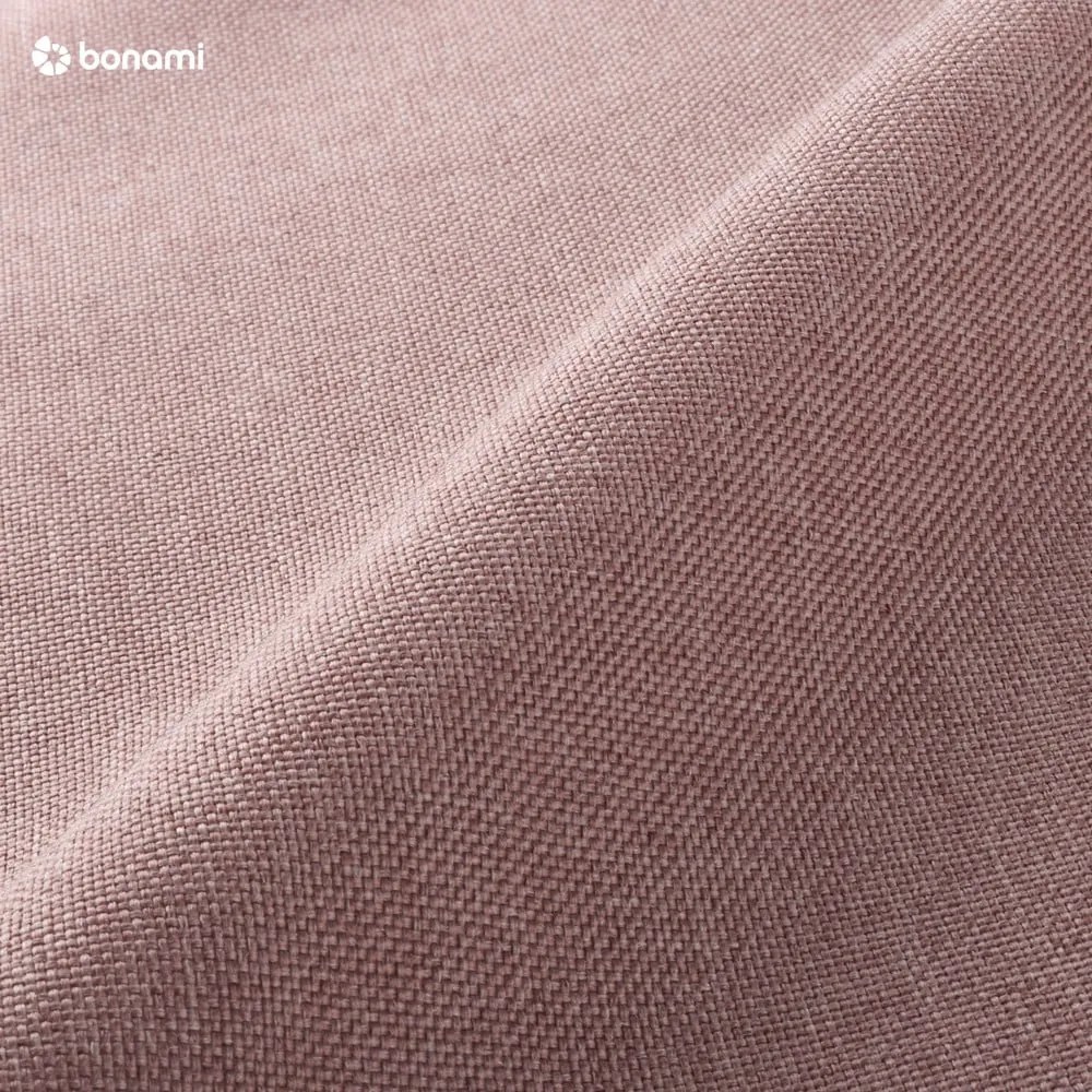 Ružová čalúnená dvojlôžková posteľ bez roštu 140x200 cm Lena – Meise Möbel