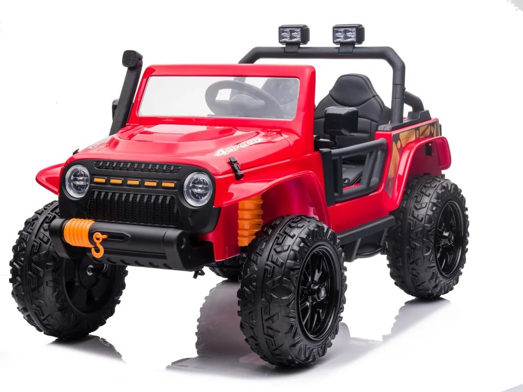 Ramiz Vozidlo Jeep Monster Červená