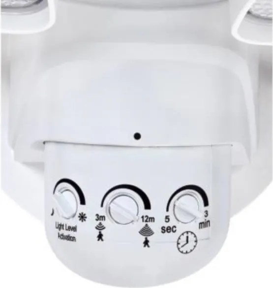 Westinghouse 63642 - LED Vonkajší reflektor so senzorom LED/17,5W/230V IP44