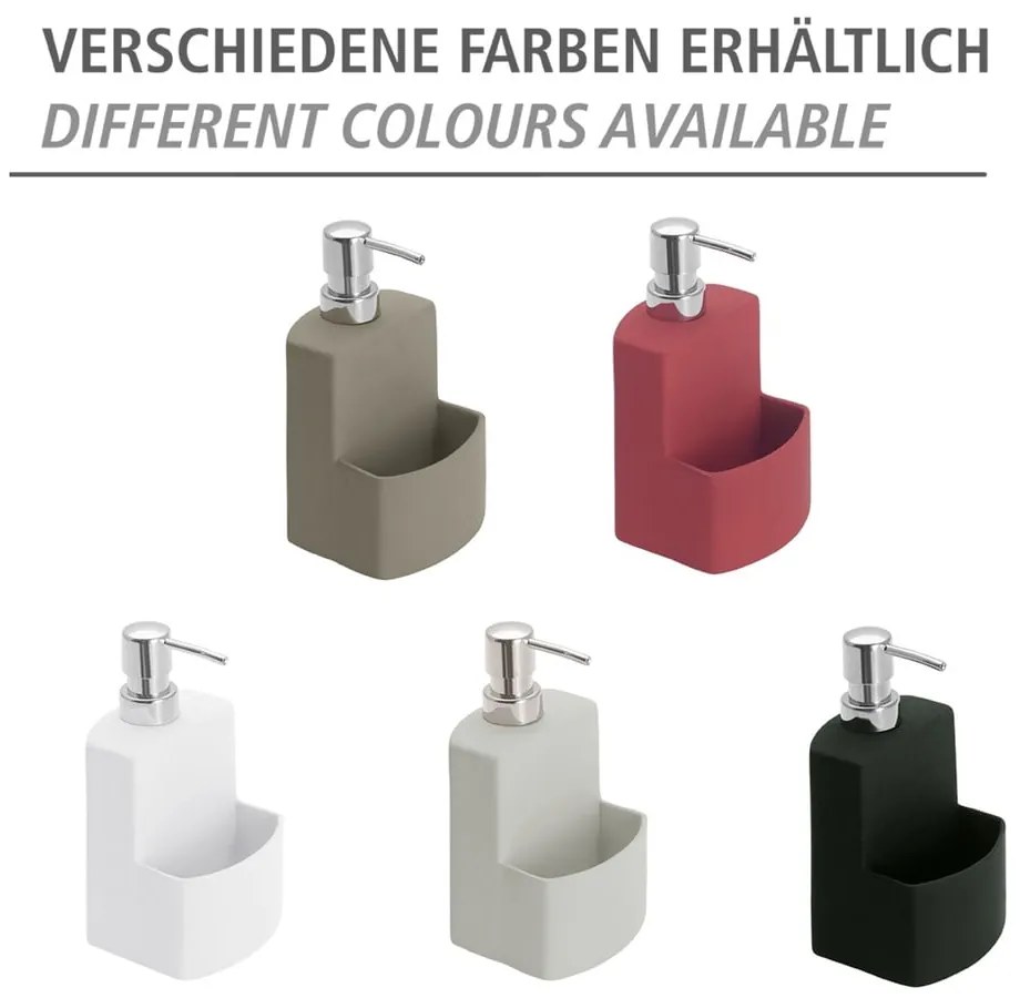 Čierny dávkovač na tekuté mydlo Wenko Festival