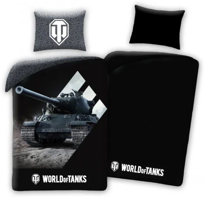 Obliečky World of Tanks 140 x 200 + 70 x 90 cm