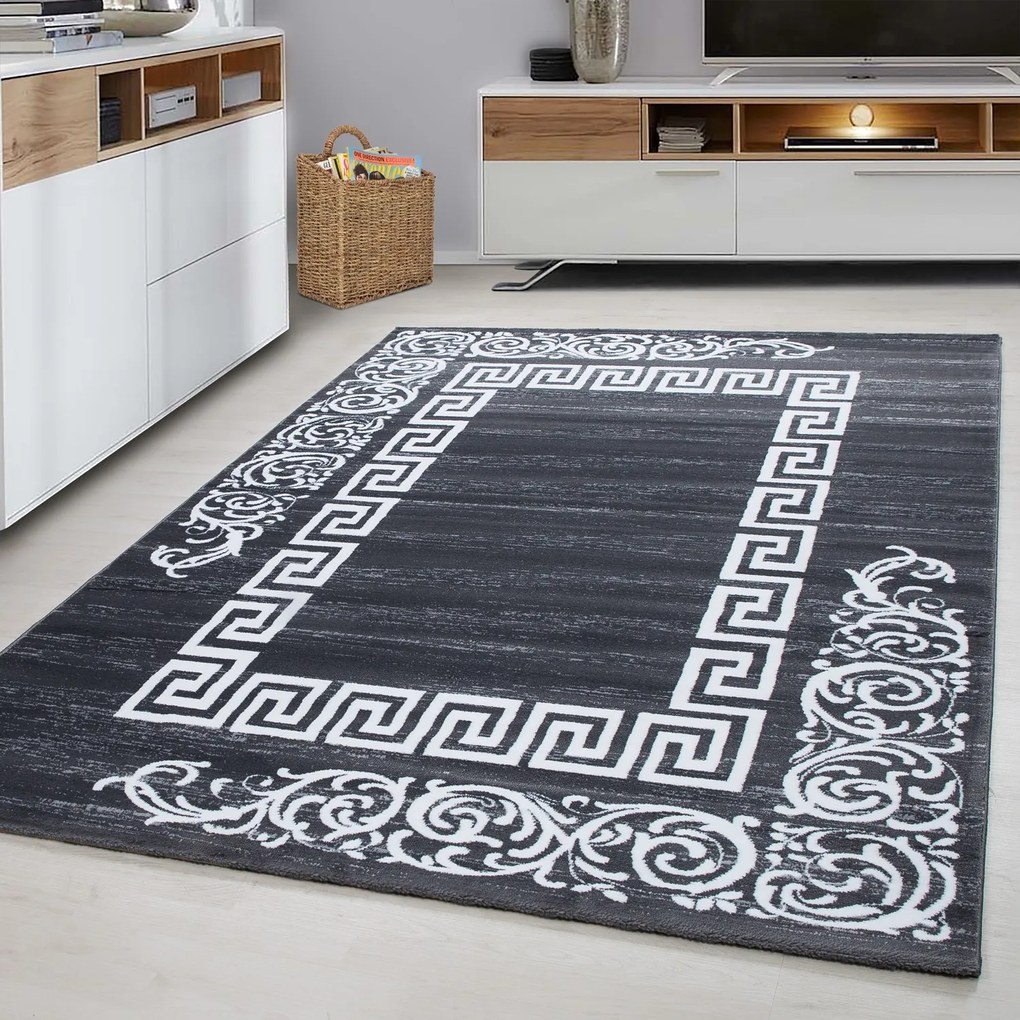 Ayyildiz Kusový koberec MIAMI 6620, Sivá Rozmer koberca: 120 x 170 cm