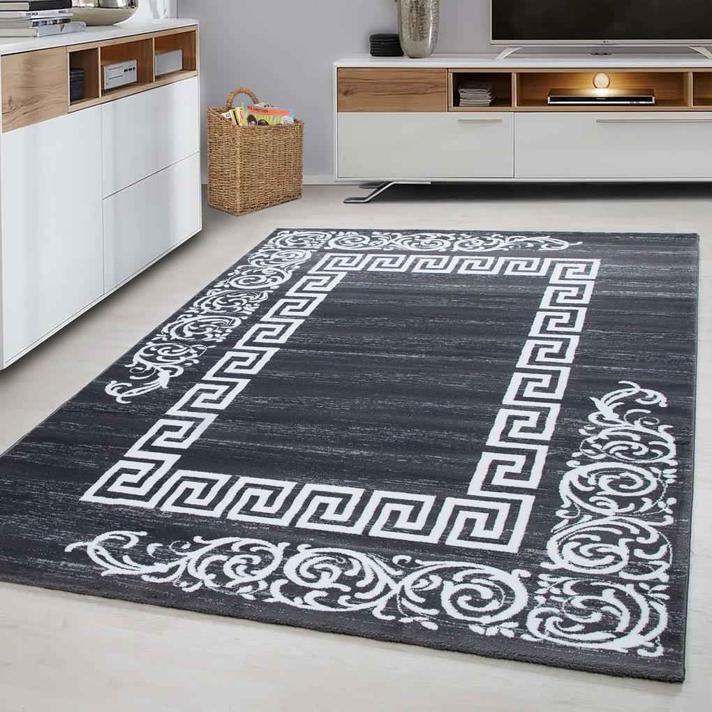 Ayyildiz Kusový koberec MIAMI 6620, Sivá Rozmer koberca: 80 x 300 cm