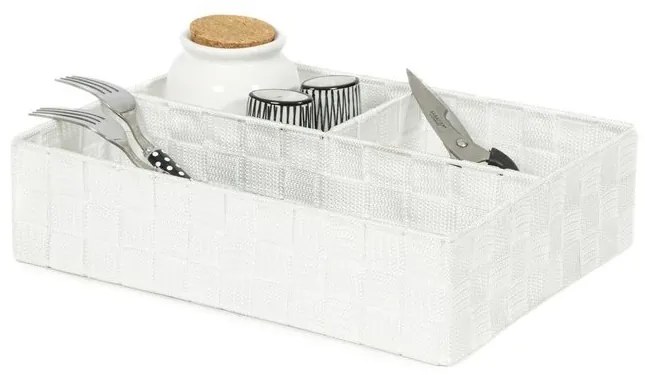 Organizér Compactor TEX 32 x 25 x 8 cm, 3 diely, sivá