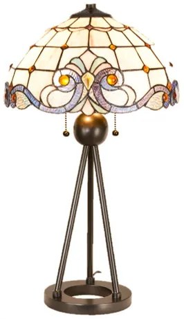 Stolná lampa Tiffany ELECTRA Ø40*75