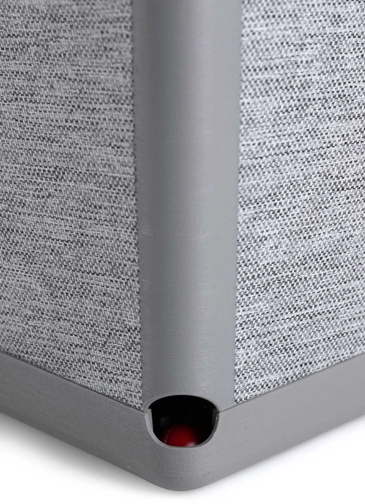 PLASTOVÝ KVETINÁČ PILEA TX 24X24 CM SIVÁ