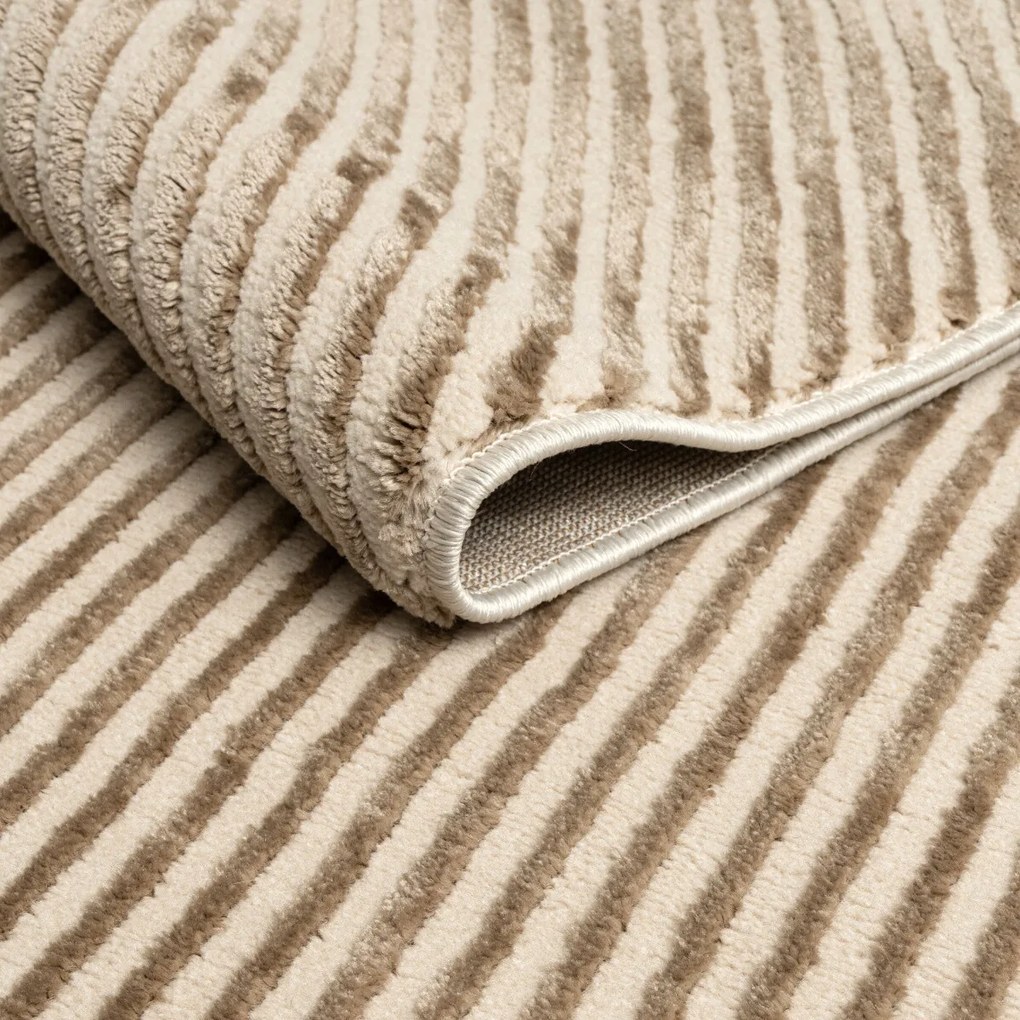 Angel Carpet, Kusový koberec Zafiro 19 Gold, 80x150, žltá, kancelária