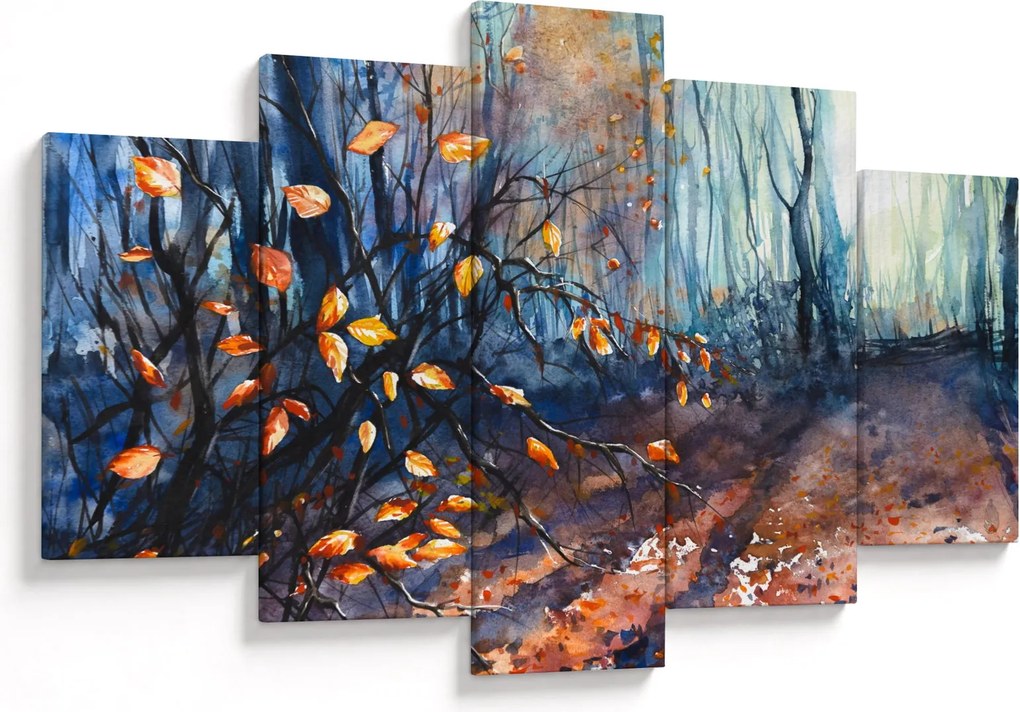 Obraz - Lúče jesenného slnka (150x105 cm)