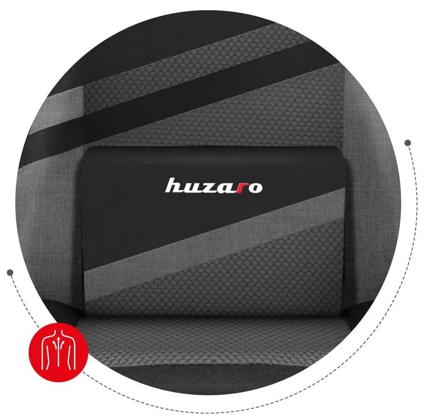 Huzaro Herné kreslo Force 4.4 - carbon