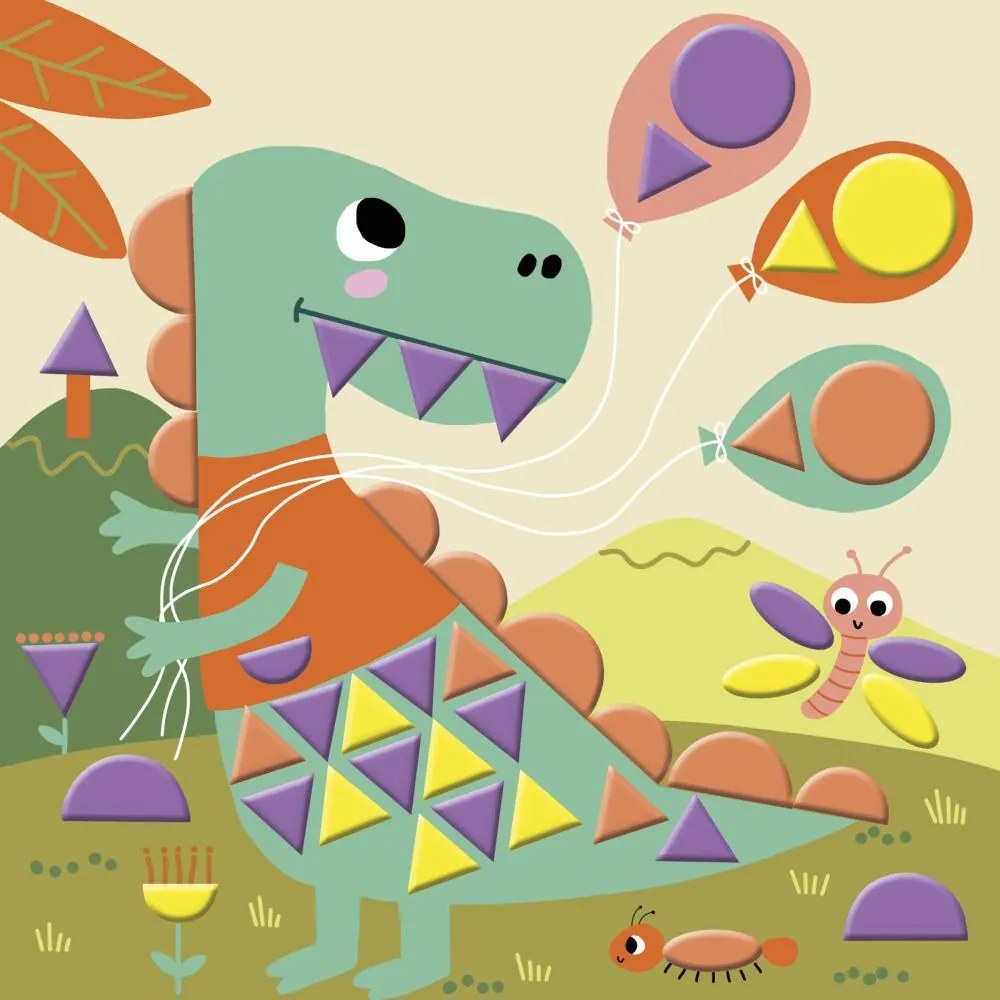 My arts&crafts - Mozaika - geometrické samolepky